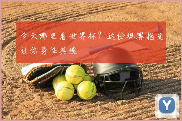 今天哪里看世界杯？这份观赛指南让你身临其境